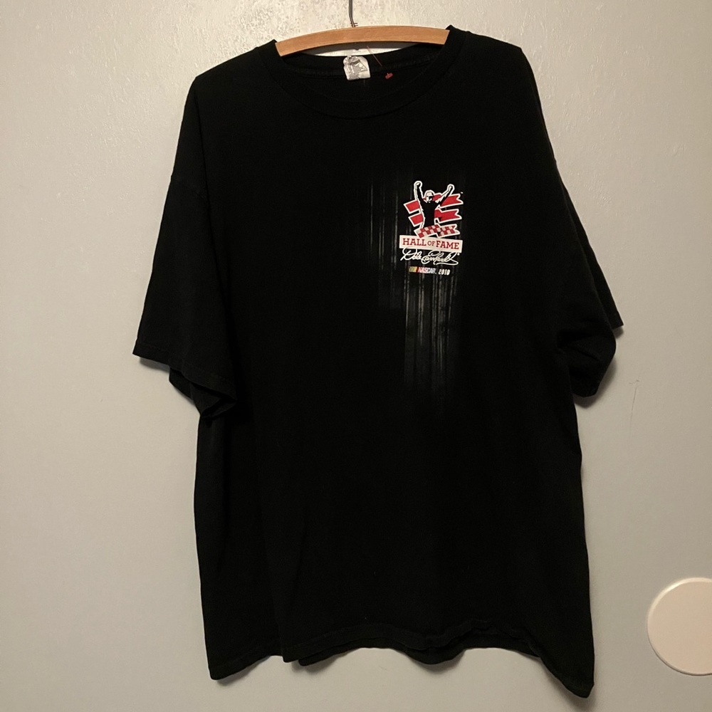 Dale Earnhardt Senior Hall of Fame Size 2 XL T-Shirt Front + Back Design